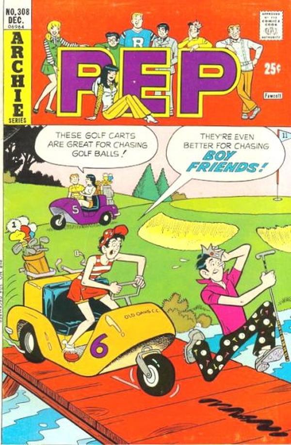 Pep (1960) #308 cover