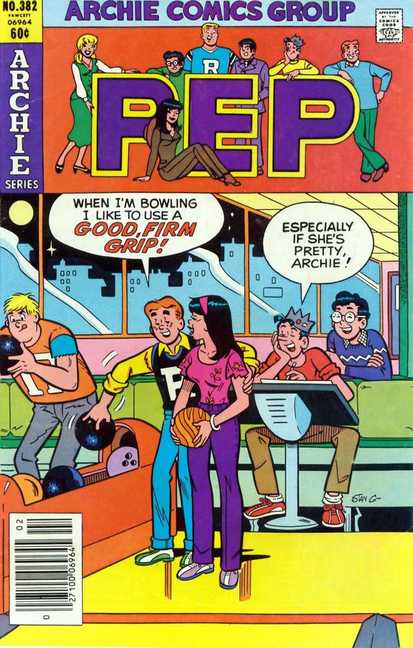 Pep (1960) #382 cover