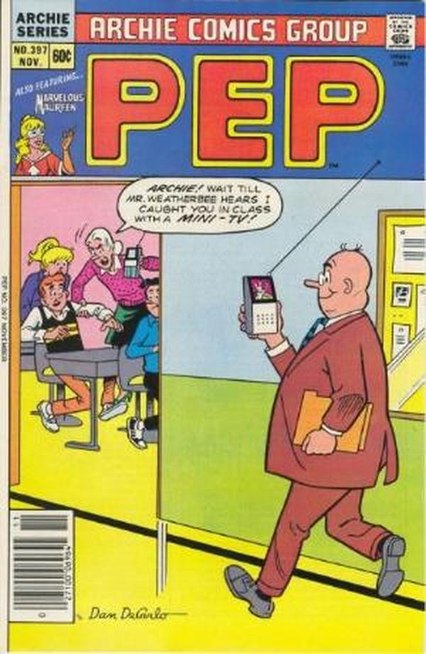 Pep (1960) #397 cover