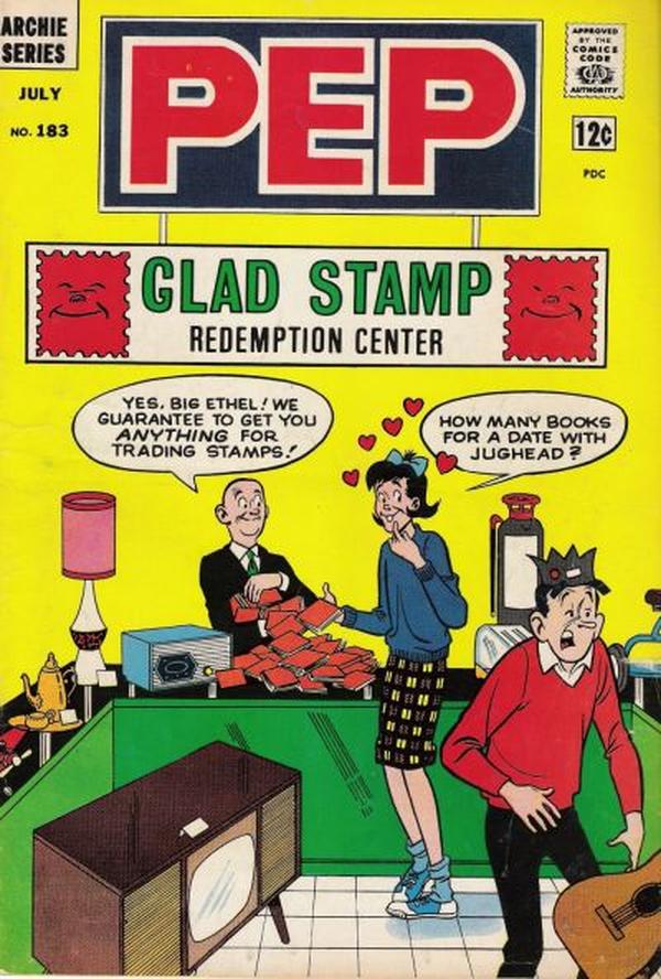 Pep (1960) #183 cover