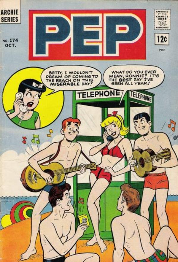 Pep (1960) #174 cover