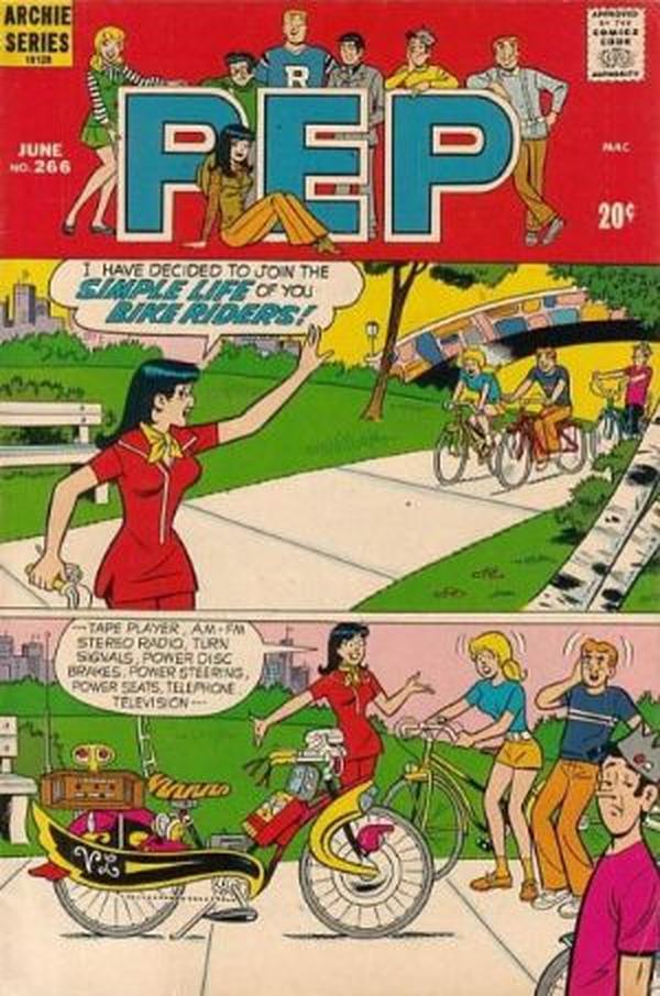 Pep (1960) #266 cover