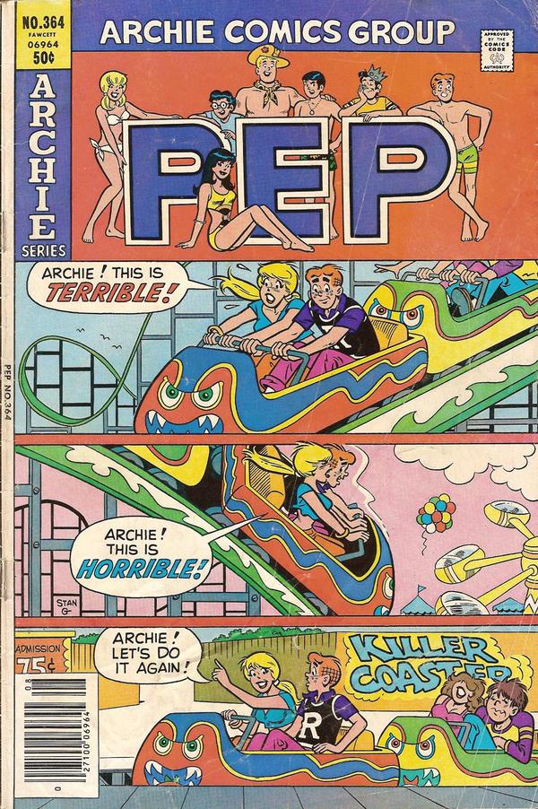 Pep (1960) #364 cover