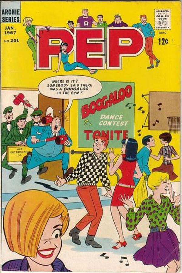 Pep (1960) #201 cover