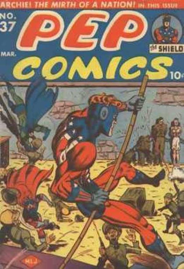 Cover of Pep Comics #37