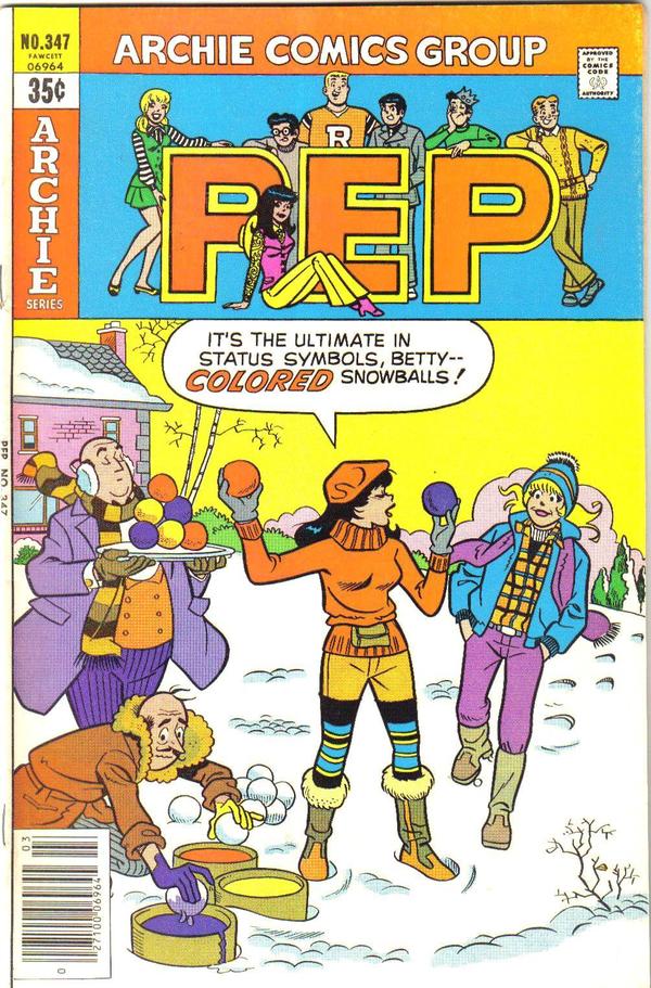 Pep (1960) #347 cover