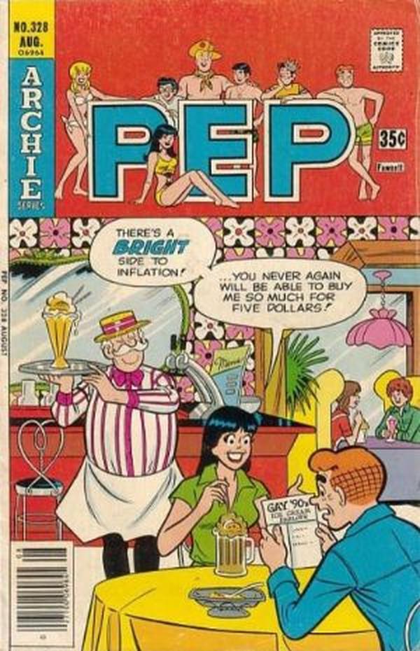 Pep (1960) #328 cover