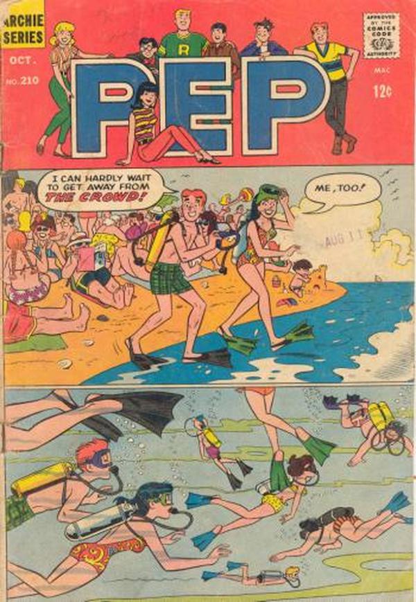 Pep (1960) #210 cover