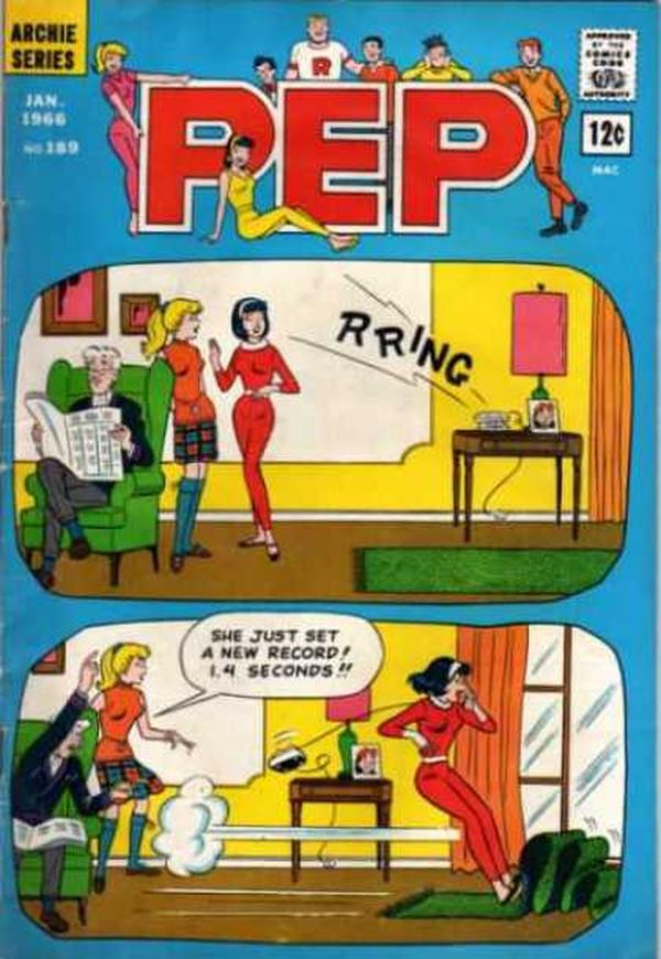Pep (1960) #189 cover