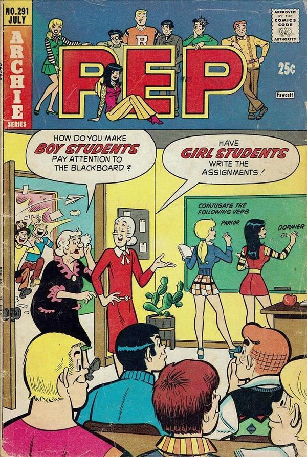 Pep (1960) #291 cover