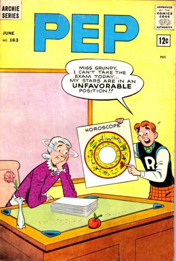 Pep (1960) #163 cover