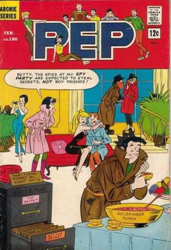 Pep (1960) #190 cover