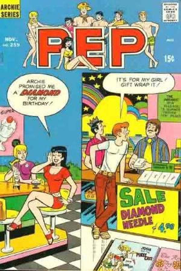Pep (1960) #259 cover