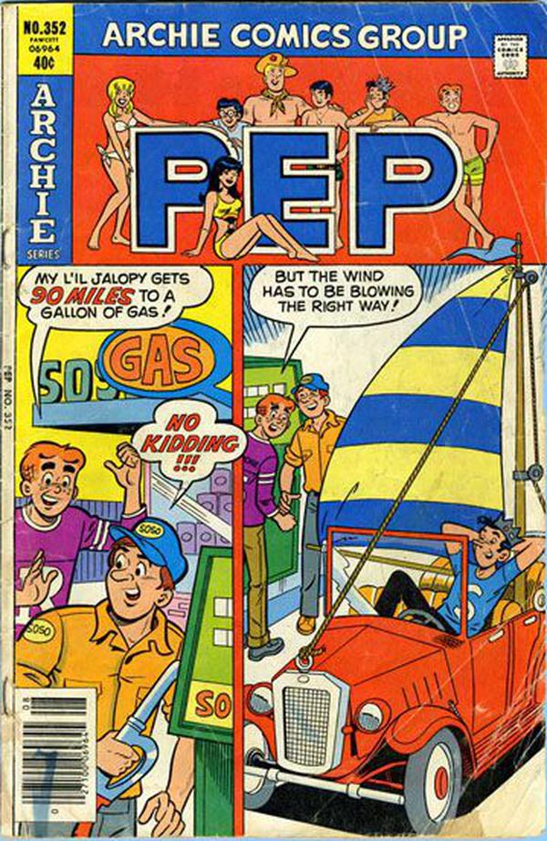 Pep (1960) #352 cover