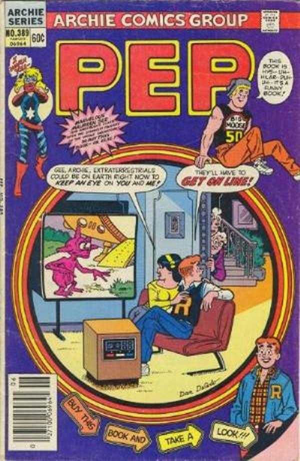 Pep (1960) #389 cover
