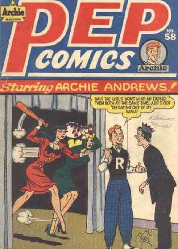 Cover of Pep Comics #58