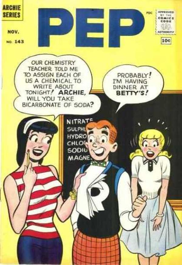 Pep (1960) #143 cover