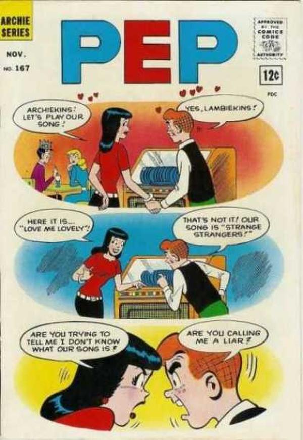 Pep (1960) #167 cover