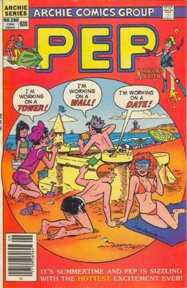 Pep (1960) #390 cover