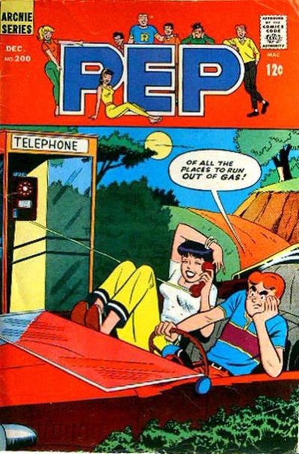 Pep (1960) #200 cover