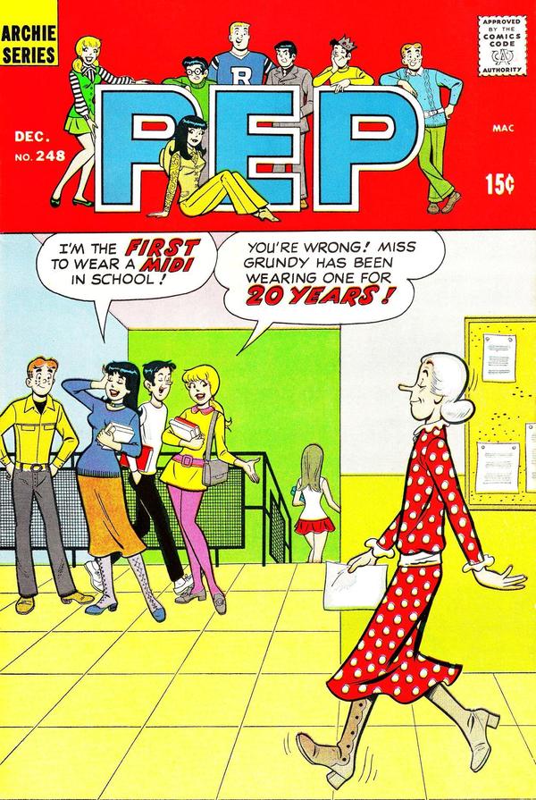 Pep (1960) #248 cover