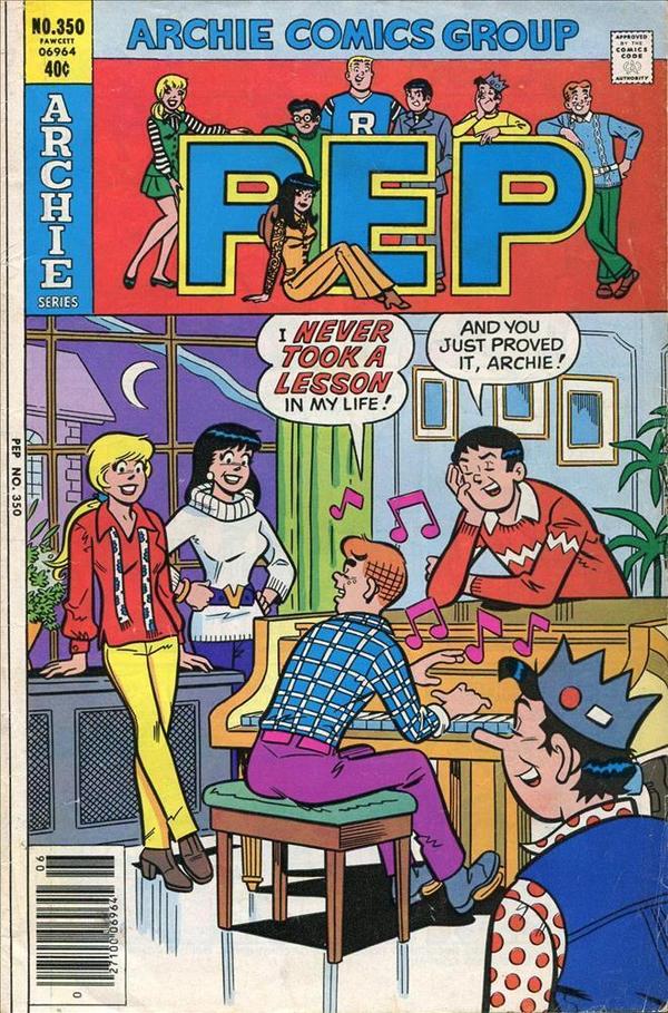 Pep (1960) #350 cover