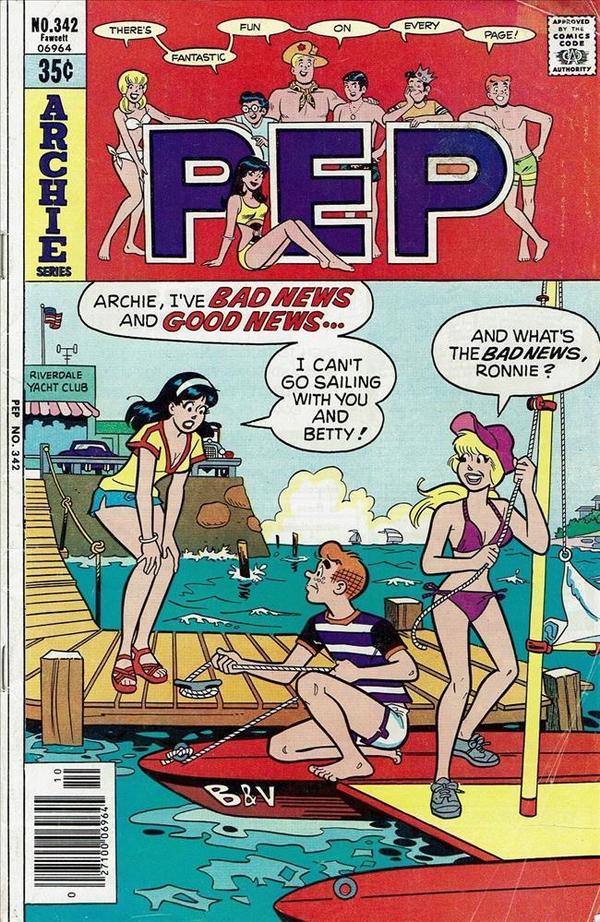 Pep (1960) #342 cover