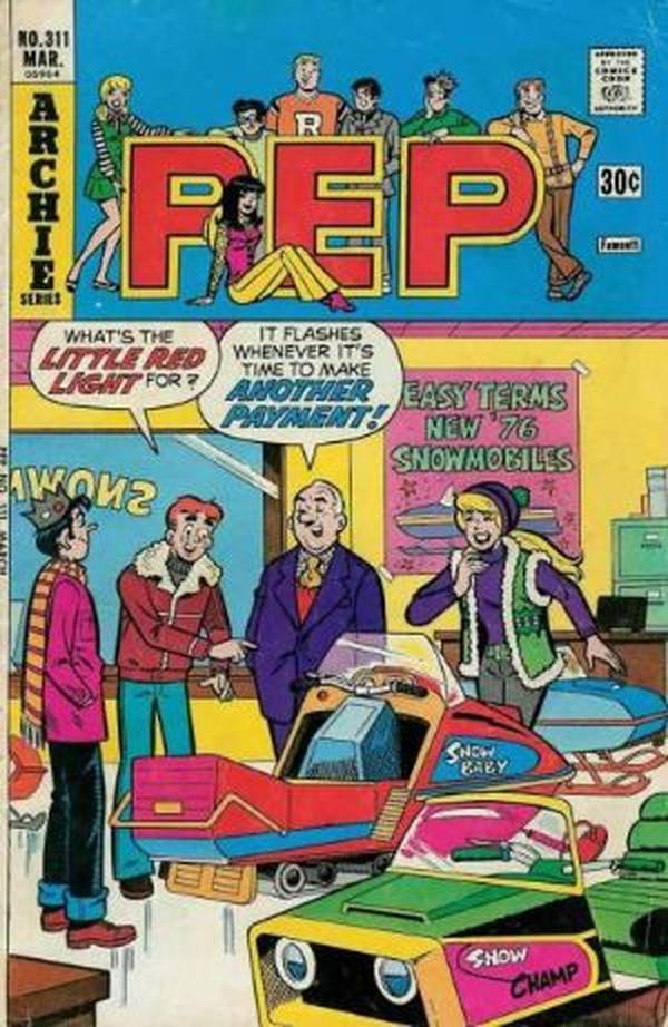 Pep (1960) #311 cover