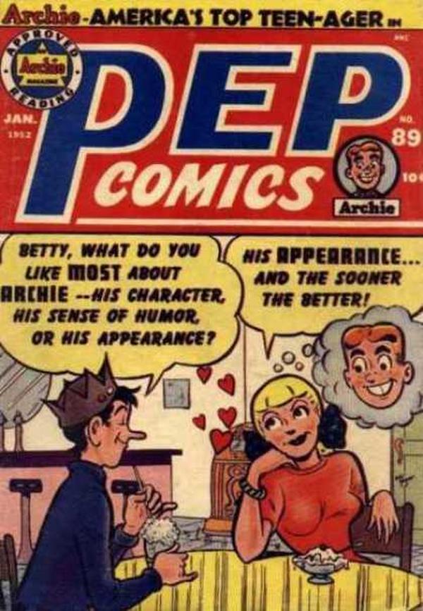 Cover of Pep Comics #89