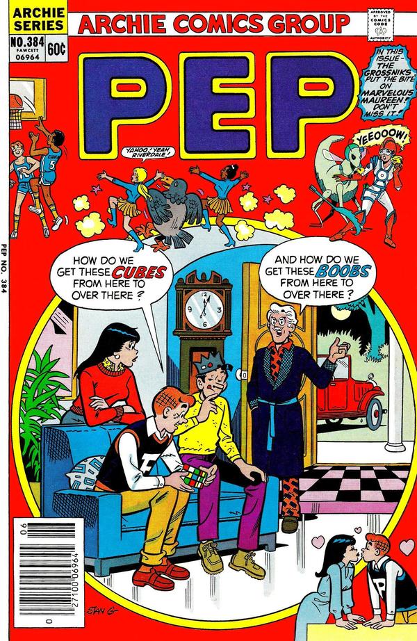 Pep (1960) #384 cover