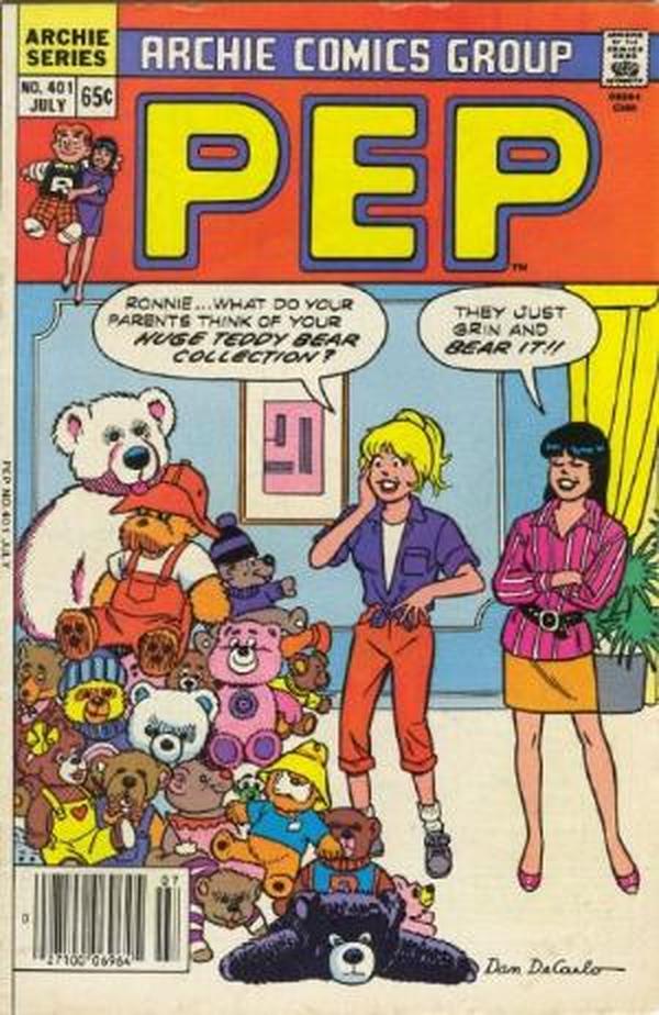 Pep (1960) #401 cover
