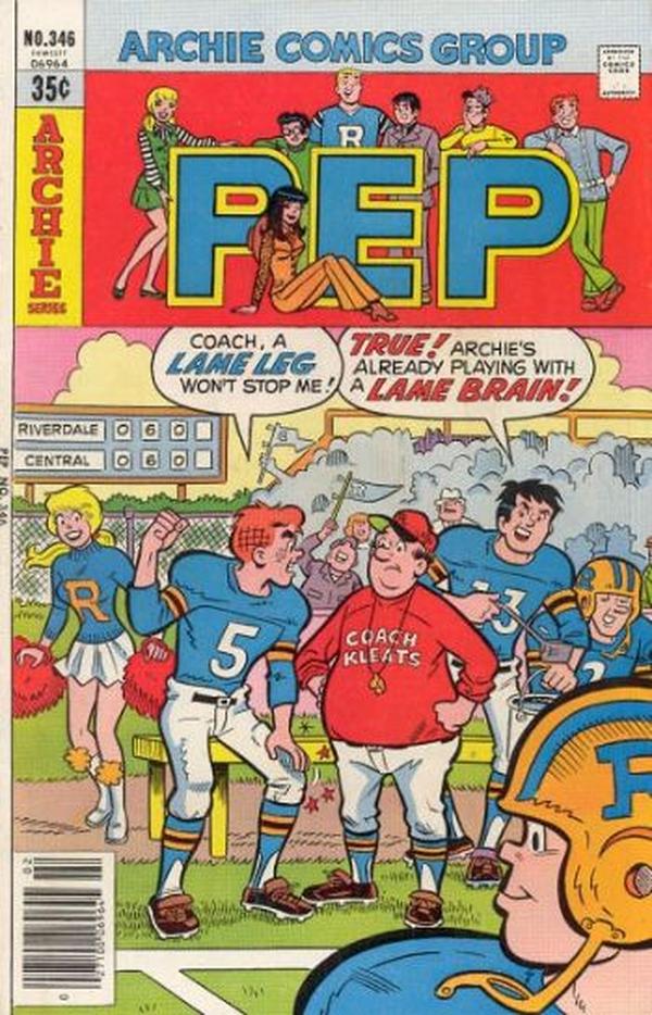 Pep (1960) #346 cover