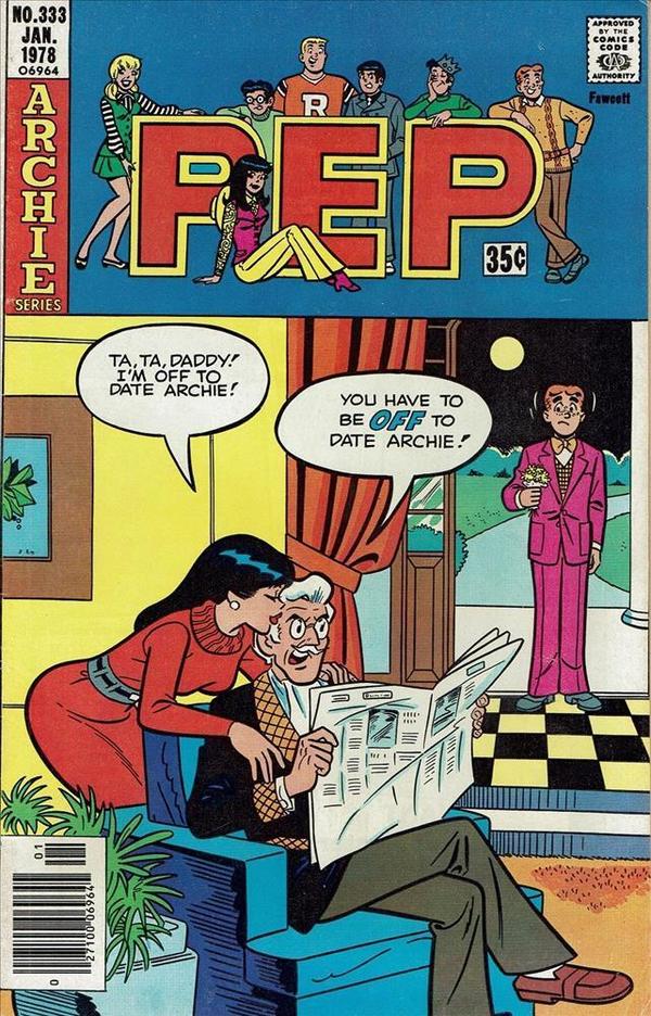 Pep (1960) #333 cover