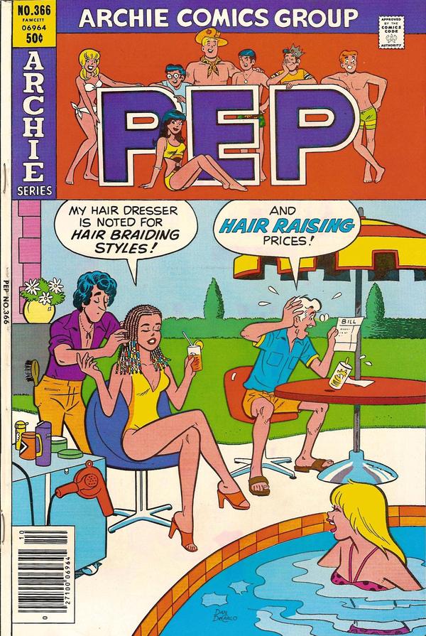 Pep (1960) #366 cover
