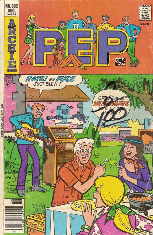 Pep (1960) #332 cover