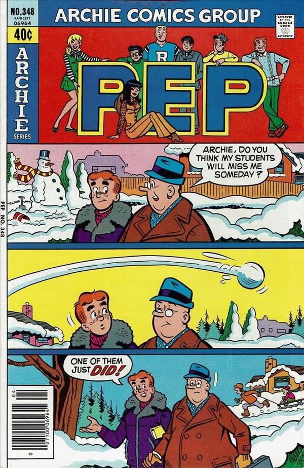 Pep (1960) #348 cover