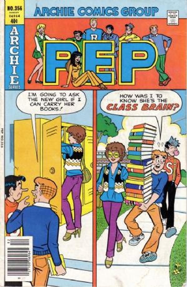 Pep (1960) #356 cover