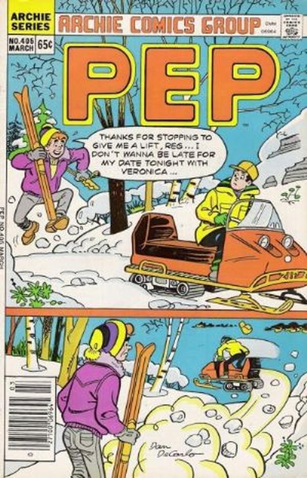 Pep (1960) #405 cover