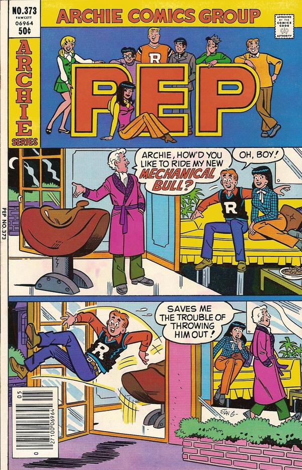 Pep (1960) #373 cover