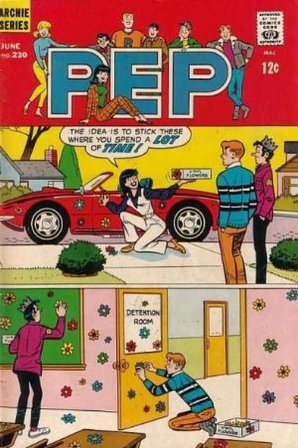 Pep (1960) #230 cover