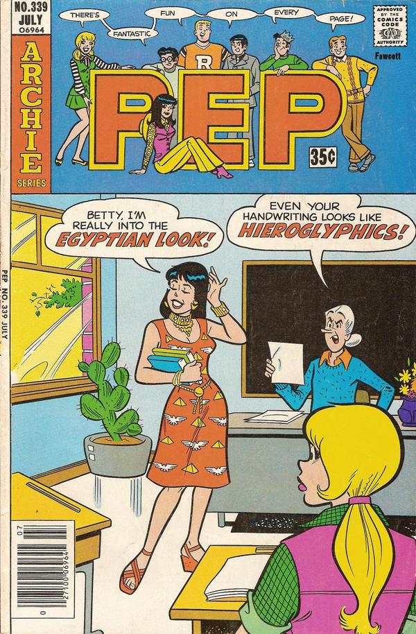 Pep (1960) #339 cover