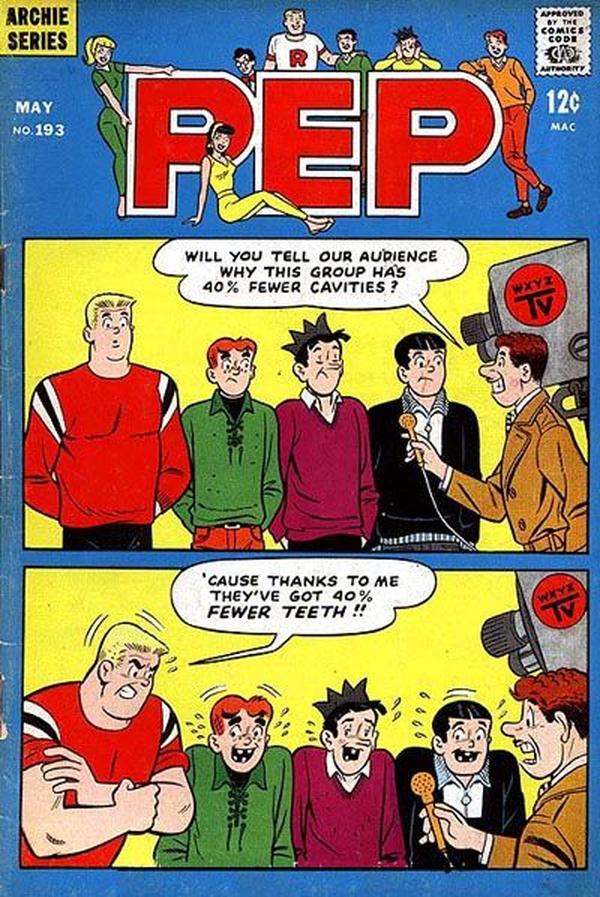 Pep (1960) #193 cover