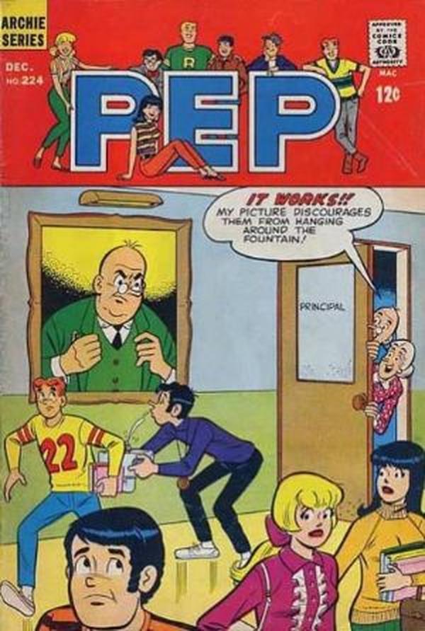 Pep (1960) #224 cover