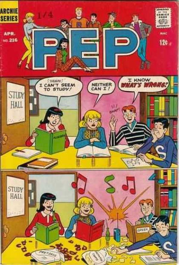 Pep (1960) #216 cover