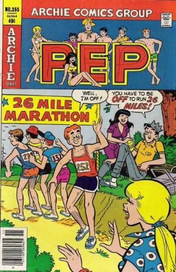 Pep (1960) #355 cover