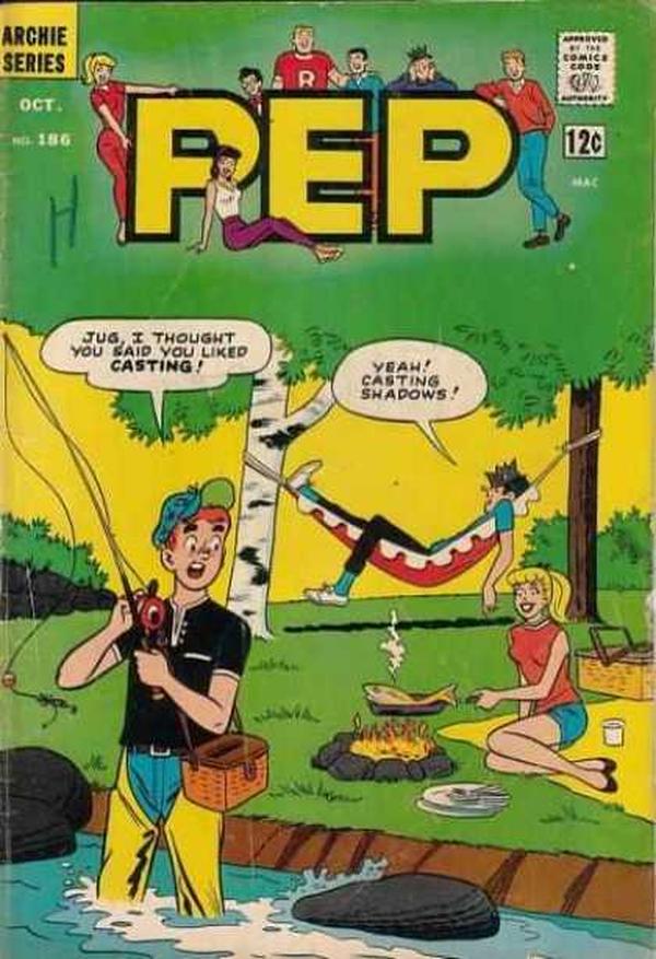 Pep (1960) #186 cover