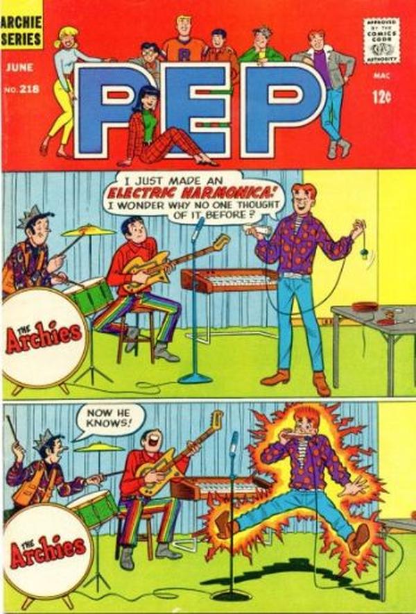 Pep (1960) #218 cover