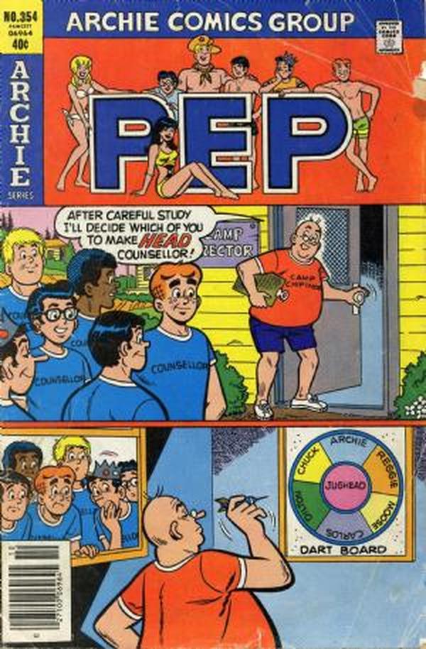 Pep (1960) #354 cover
