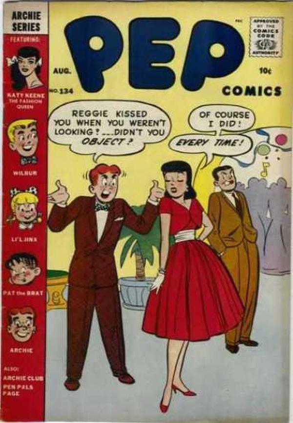 Cover of Pep Comics #134