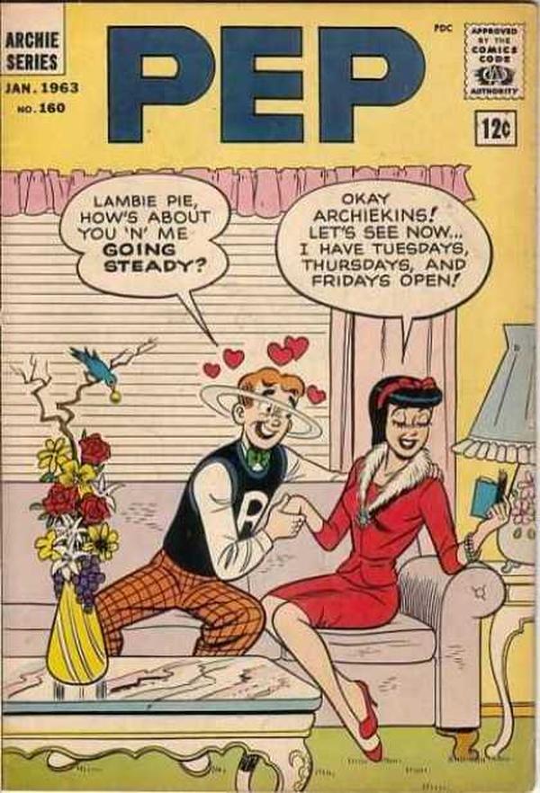 Pep (1960) #160 cover